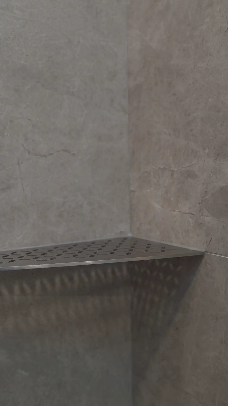 stainless shelves